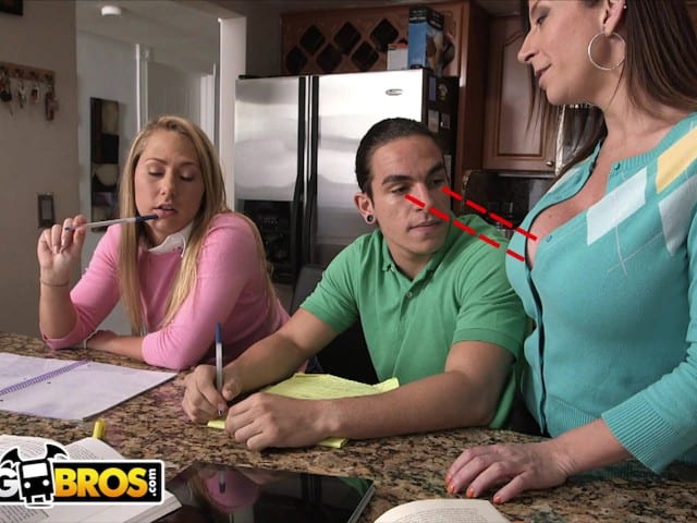 uporn stepdaughter enjoy free sex with Stepmom Threesome xxxxnx