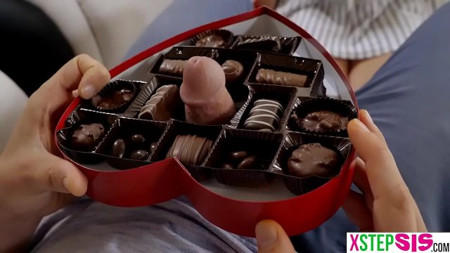 Elsa Jean celebrate valentines day with step brother free sex